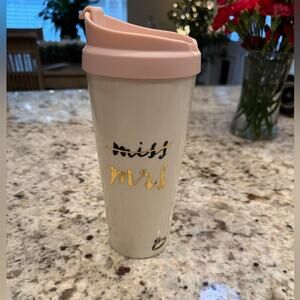 KATE SPADE “miss To Mrs" Thermal Mug